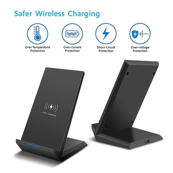 35W Qi Wireless Charger Stand Fast Dock Station Phone Charger For Samsungs S10