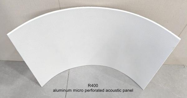 Non-combustible Ceiing Tile Metal Baffle Microperforated Acoustic Panel Soundproof Board