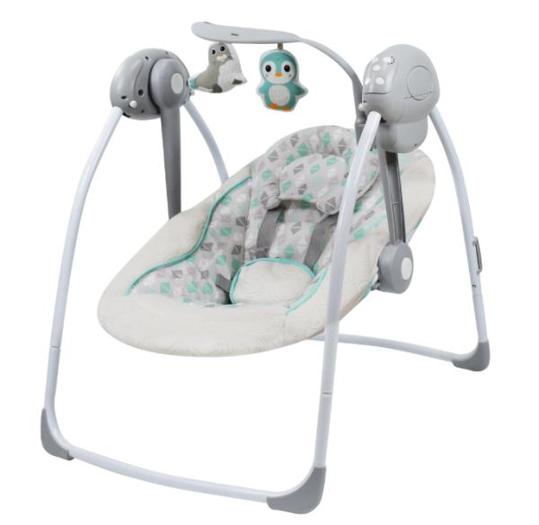 Pink Infant Rocker Chair Lightweight Sturdy And Comfortable Newborn Swing Seat