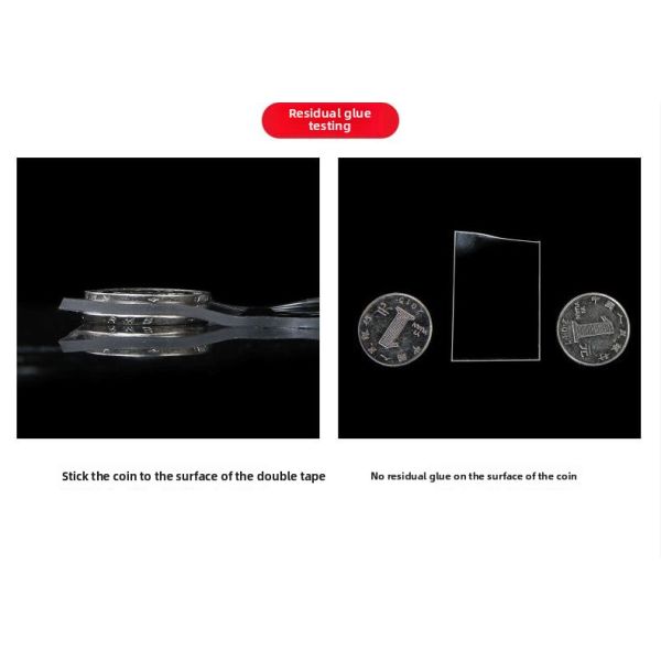 Customized Strong Adhesive Non-Marking Transparent Washable Removable Nano-Double-Sided Tape Customized Car-Mounted PU Material