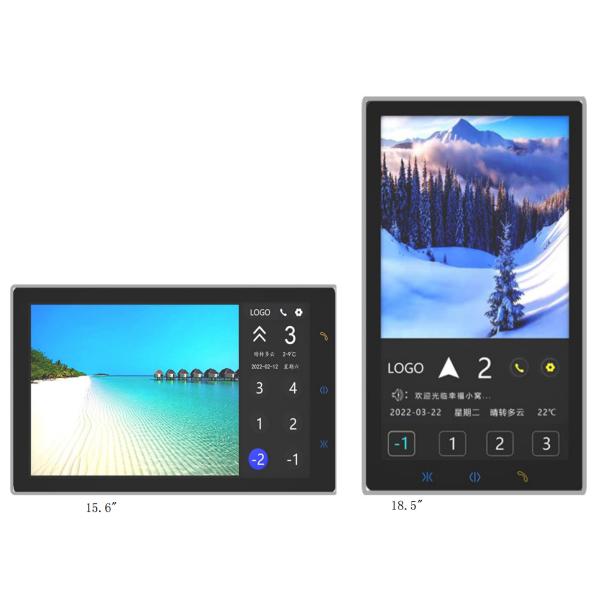 Intelligent Elevator Touch Cop Panel Stainless Steel Lift Cop Panel