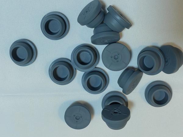 20mm 23mm medical vial bottle closures Medical Butyl Rubber Stoppers for Pharmaceutical Lyophilization Glass Vials