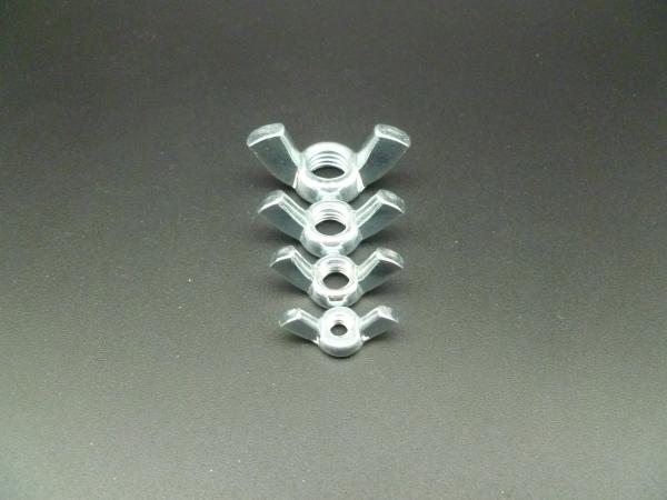 M10-1.5,DIN315/ISO5448 Wing Nut,Metric,Grade 8.8 ZINC Plated,Carbon Steel