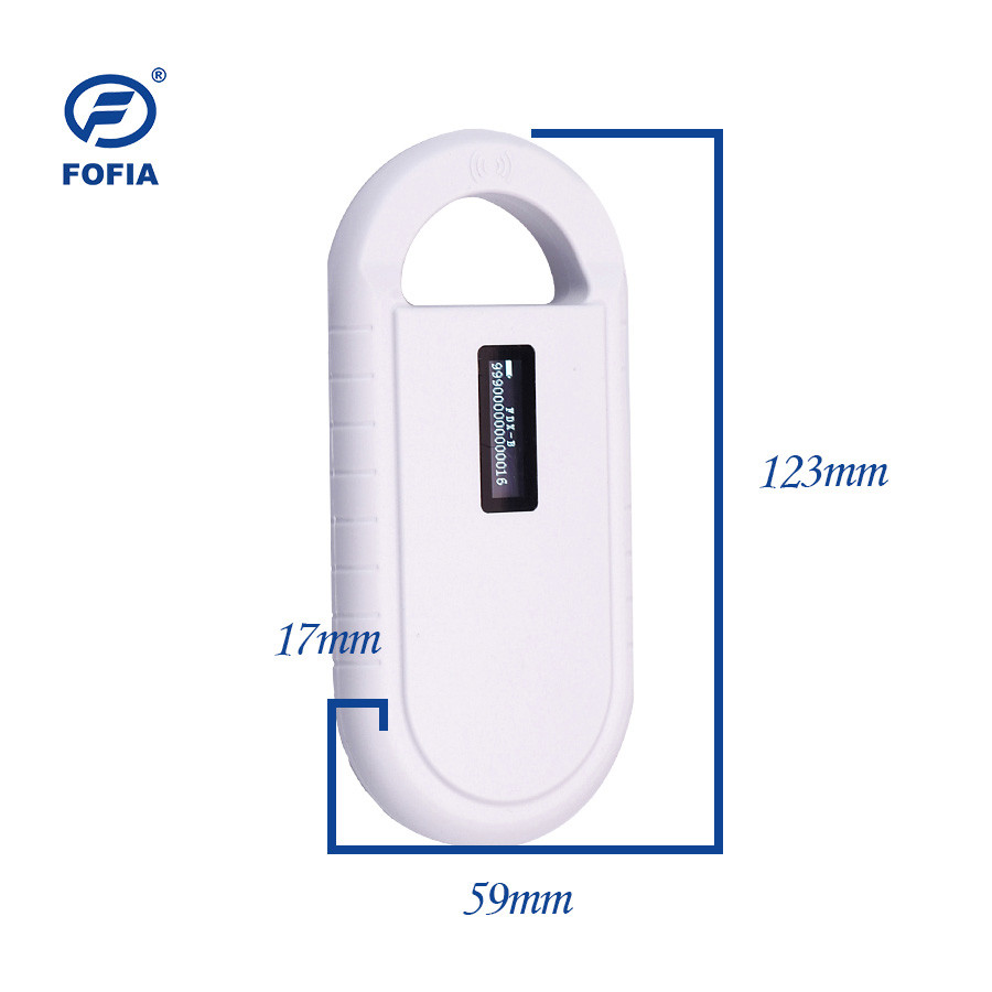 Новый портативный сканер микрочипов для домашних животных 134.2khz RFID USB сканер идентификатор животных