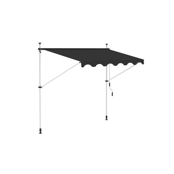 180G Polyester Waterproof Patio Sun Shade Awning OEM ODM Supported