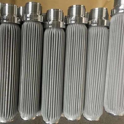 80um Stainless Steel Sintered Filter Element For Self Cleaning Filter