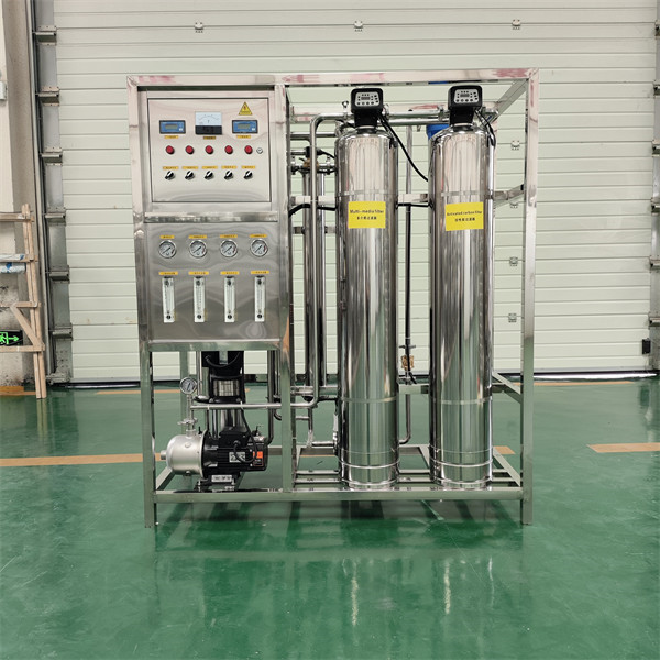 0.25T Equipamento de osmose reversa de dupla fase 304 eficiente para a indústria
