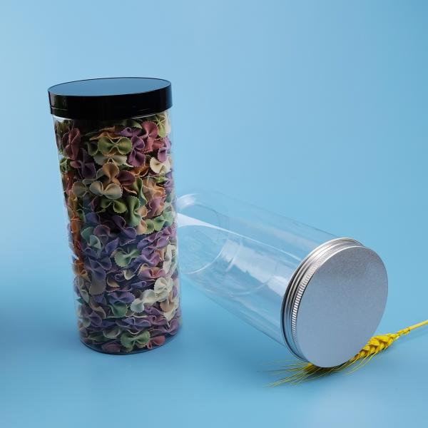 78mm FDA Tested Screw Flower Tea Plastic Food Jars