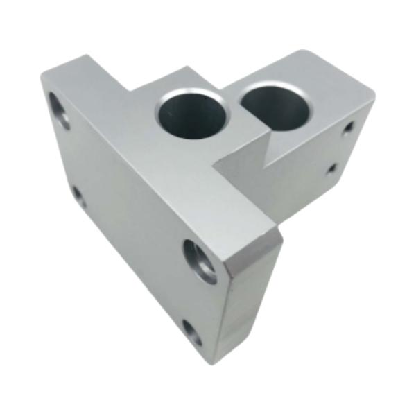 Torsión y fresado CNC de precisión de piezas de aluminio con acabado de pintura industrial