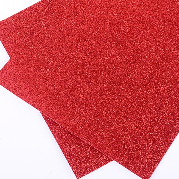 Handcraft Works Glitter Paper Craft Paperboard With Glitter For Paper Greeting Card