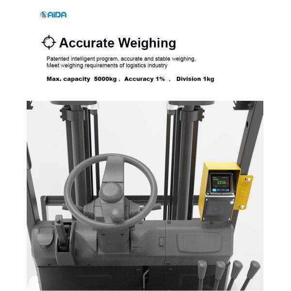 A1 Digital Forklift Scales - 2500kg Load Capacity, CE Certified
