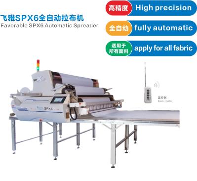 Máquina de espalhamento automática SPX6 de alta precisão totalmente automática para todos os tecidos