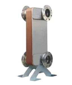 42m3/H High Pressure Plate Heat Exchanger Brazed For Power Generation