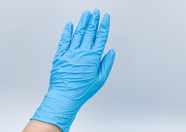 S / M / L / XL Nitrile Latex Medical Examination Gloves Thickness 0.12mm