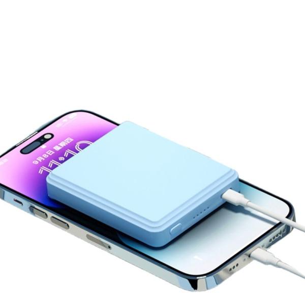 Innovative Magnetic Wireless Power Bank 5000mah For Iphone / Android