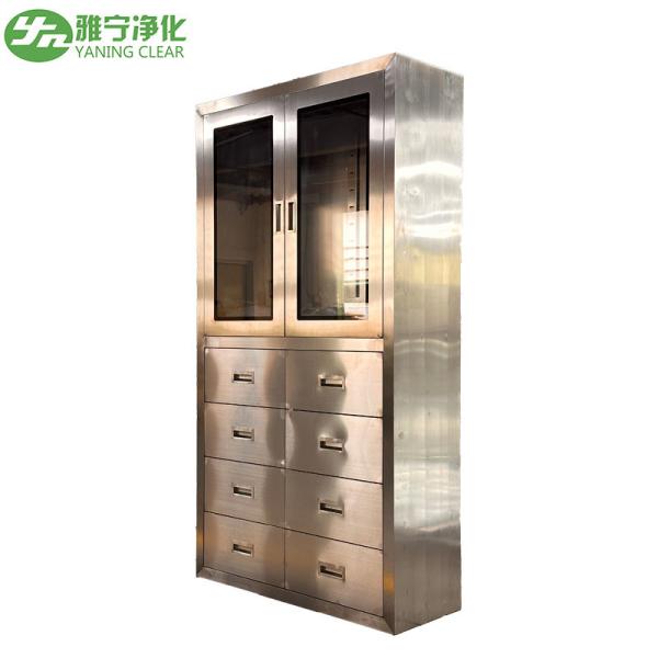 Ce Iso 304 Stainless Steel Medical Cabinet With Drawers
