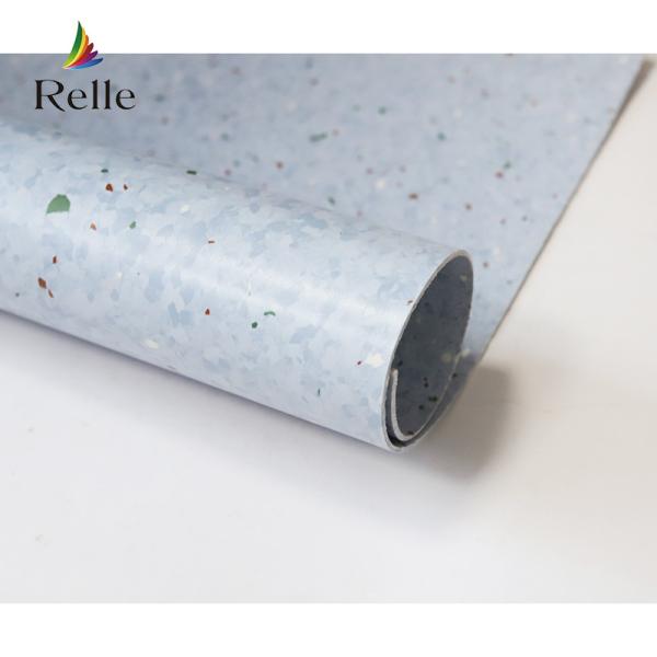 PUR revêtement Relle stock lot écologique PVC beige clair Vinyle sol antistatique pour le laboratoire