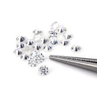 mayorista suelto pequeño Moissanite Corte redonda 0,8 mm- 3 mm Blanco D moissanite diamante VVS1 por quilate para joyería Hip Hop