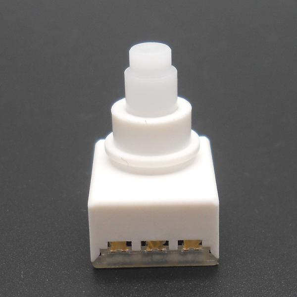 Car Light Momentary Push Button Switch 3 Hole Terminal With Heat Emission Hole