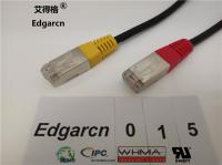Cable de red de ensamblajes de cables Cat5 a medida Rj45 para la comunicación de datos