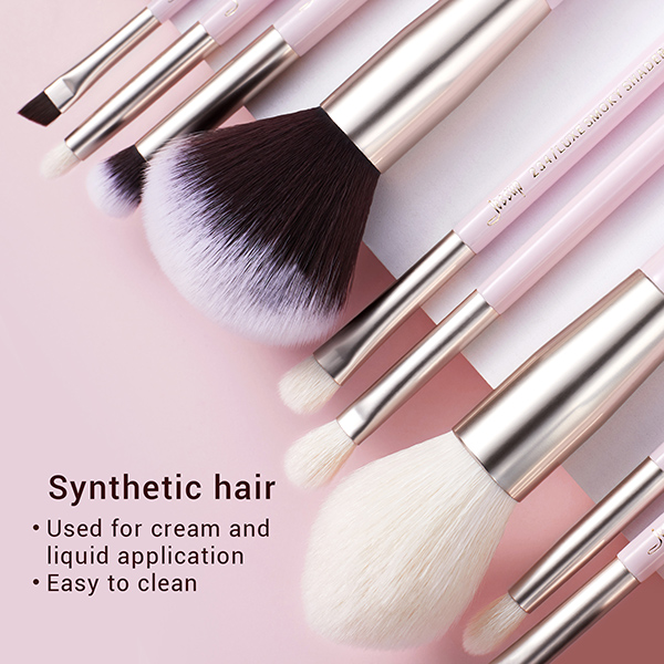 Skin Friendly Goat Hair Jessup 25 Piece Brush Set Pro Art Makeup Brush Set