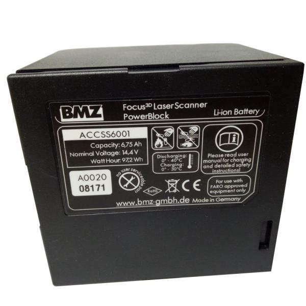 Battery Surveying Equipment Accessories For Faro Focus 3d Laser Scanner 14.4v