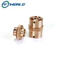 Usinagem CNC de precisão personalizada Fresagem Torneamento Peças de bronze Bronze Engrenagem helicoidal