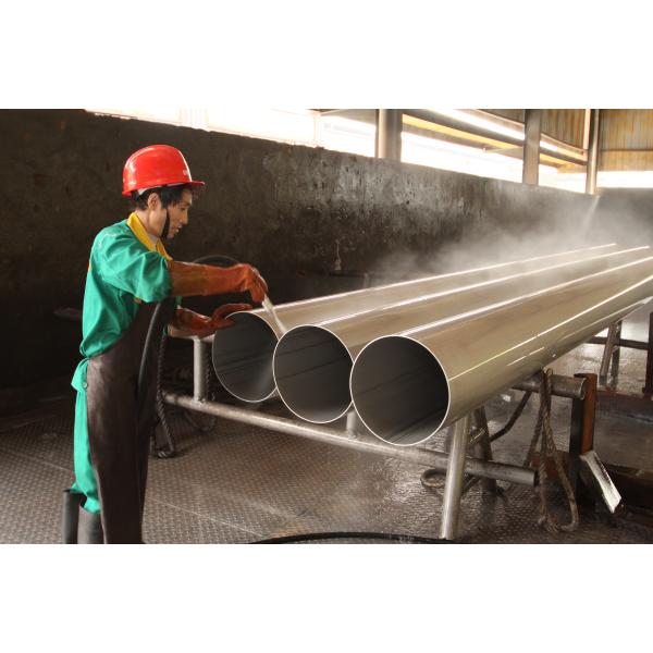 304 304L Stainless Steel Seamless Pipe Bright Surface Custom Length Large Diameter