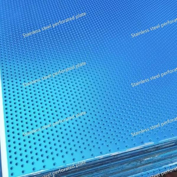Durable 304/316 Stainless Steel Micro Hole Perforated Metal Sheet Smooth Surface Custom Patterns Sizes