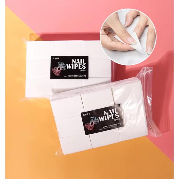 60gsm 80gsm Nail Polish Wipes Disposable Nail Polish Remover Wipes