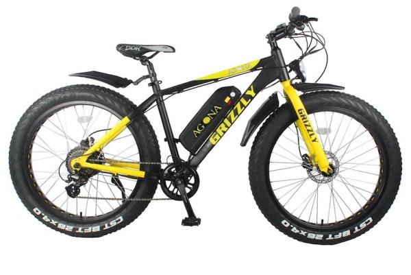 36 V 350w Powerful Electric Bike , Electric Snow Bicycle Smart Controller