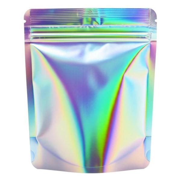 ​Childproof Checkerboard Pouches Holographic Seal, Heavy Metal-Free For EU Toys