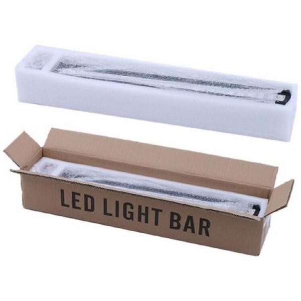 4D 14 Inch UTV LED Light Bar , 6000K - 6500K Cool White 72 Watt Waterproof LED Light Bar 