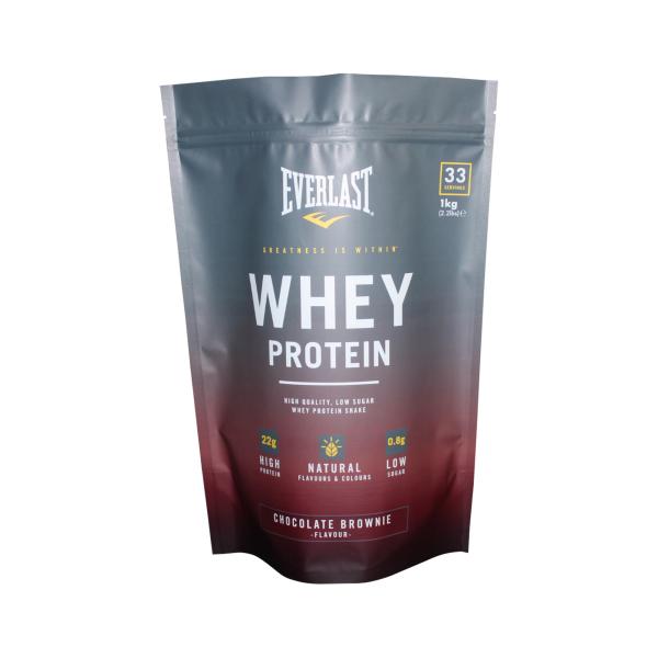 500pcs To Start Digital Print Plastic Food Packaging Pouches For Whey Protein Powder