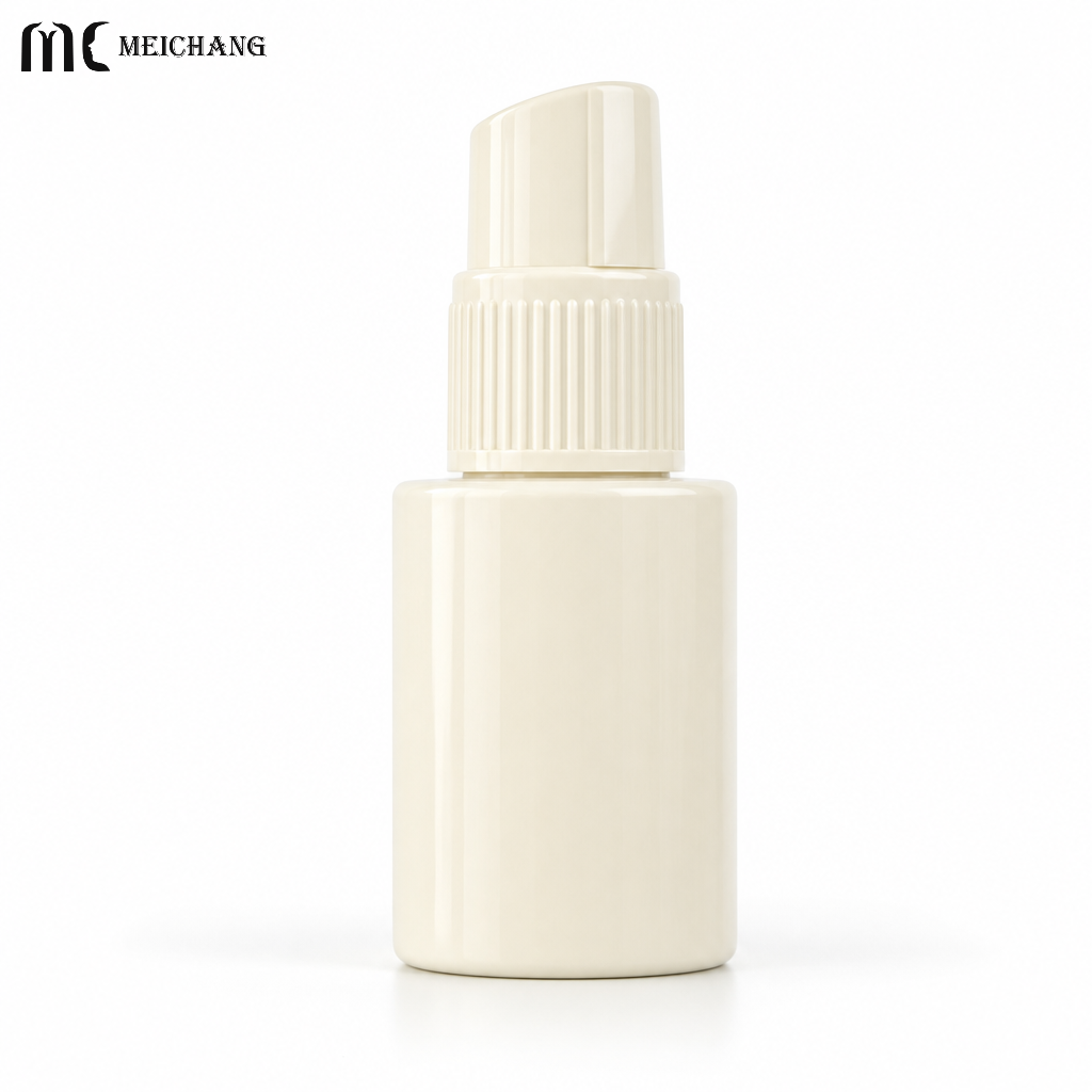 60ml 80ml 120ml Custom PET Powder Spray Bottle with Powder Pump (MC-1507)