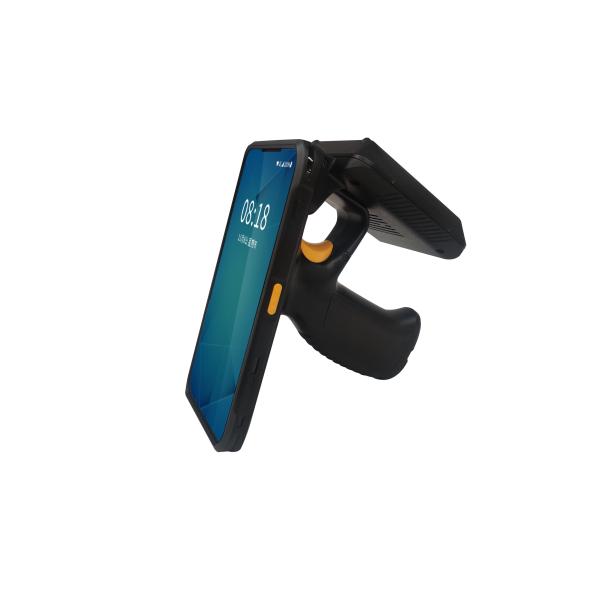 Терминал инвентаря RFID сканирования хранения Handheld поддерживает множественные сообщения и штрихкод и код QR блок развертки