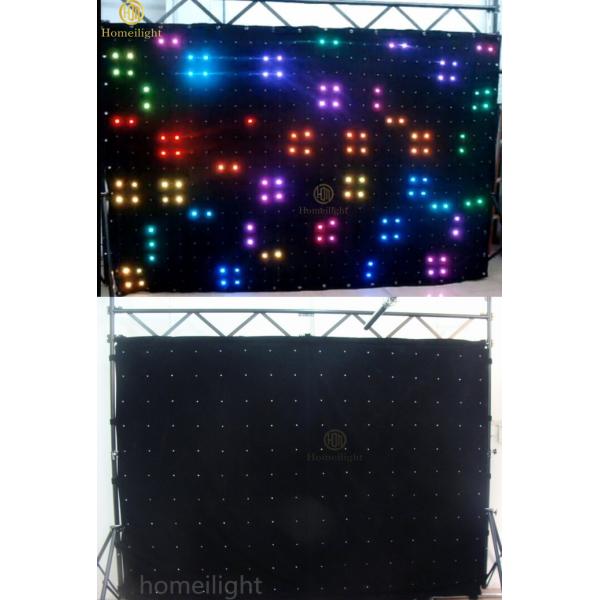 Dj Disco Show LED Display Vision Cloth RGB3in1 LED Backdrop Cloth