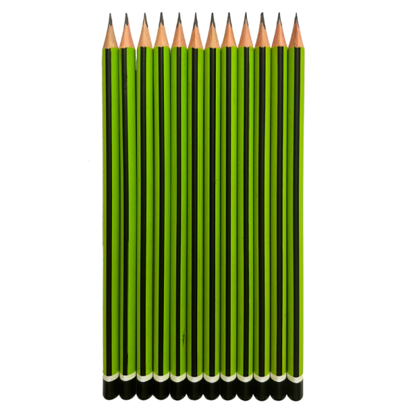 Manufacturer Premium Quality 7 Inch HB Soft Graphite Lead Top Closed 12PCS Set Hexagonal Pencil