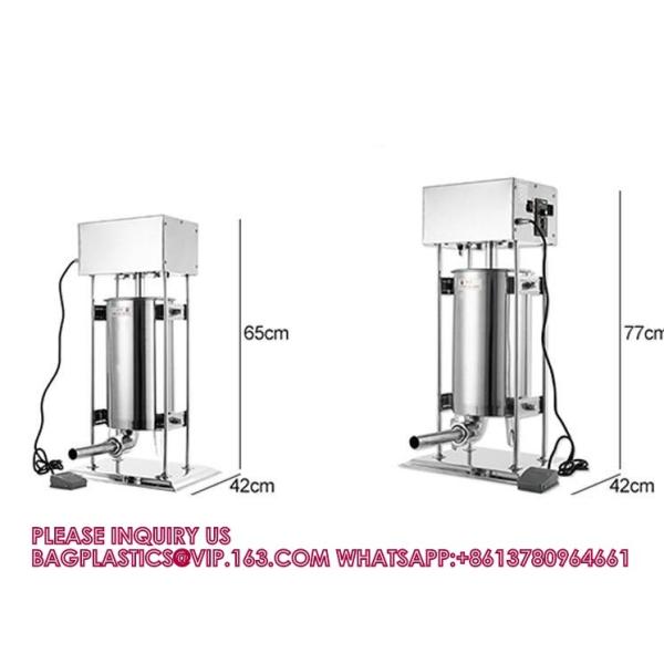 Electric Sausage Filling Machine Stuffer Vacuum Stuffers For Home Commercial Sausage Maker