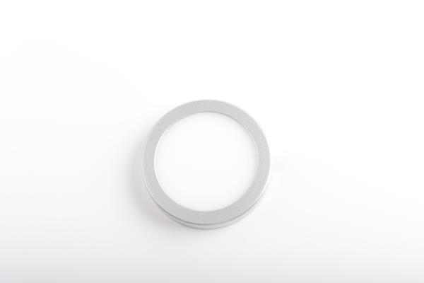 A1122 Round Surface mounted Spotlight, (PC+ABS)+PS, Φ60mm(diameter)×10mm(thickness), Ra>90, DC12V, 1.5W, SMD2835/24PCS
