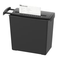 10L panier à panier 5 feuilles A4 mini bande découpée papier déchiqueteuse avec fonctionnalités automatiques / OFF / Rev pour une utilisation à domicile