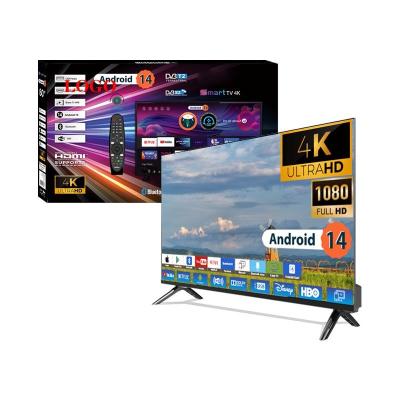 Ultra Slim Frameless Smart TV with 97% Screen-to-Body Ratio and Eye Protection for Home and Hotel Use