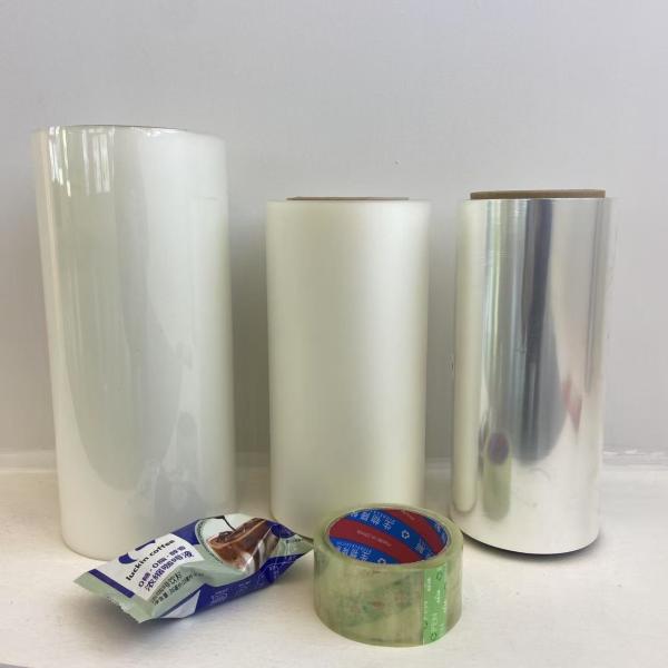 Unprinted BOPP Plastic Film Heat Sealable Packaging Film Moisture Proof