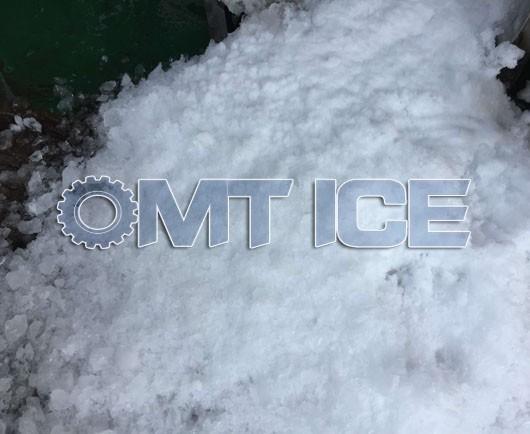Industrial Ice Crusher for Cube or Tube Ice Cutting and Crushed Ice Production in Industrial Settings