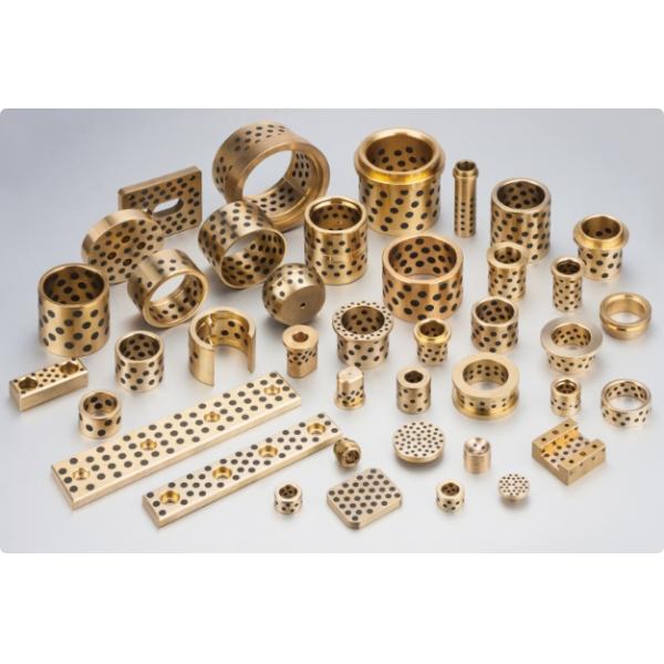 Plats exempts d'huile d'usage de lubrifiant d'individu de diapositive 20mm, approvisionnement de porcelaine, plat de glissière d'en cuivre d'Oilless de prise de graphite