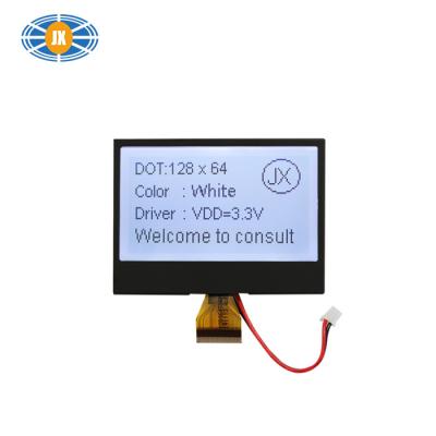 128×64 Monochrome Graphic Dot Matrix LCD Module , FSTN LCD Display For Industrial