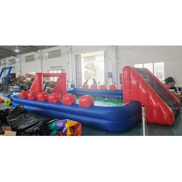 0.55мм Платон Надувные Игры Спортивные Игры Мыло Футбол Поле Учебная Футбольная площадка Водная футбольная площадка