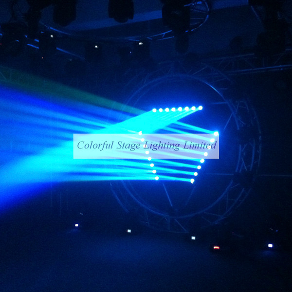 8x10W RGBW Quad color Cree Moving Beam Wash Bar