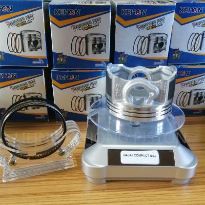 Durable BAJAJ Piston And Ring Set Fit COMPACT-BS4 Pin Size 17x48mm
