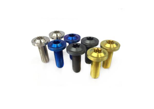 Allen Titanium Motorcycle Bolts GR5 TC4 Socket Titanium Torx Button Head Bolt